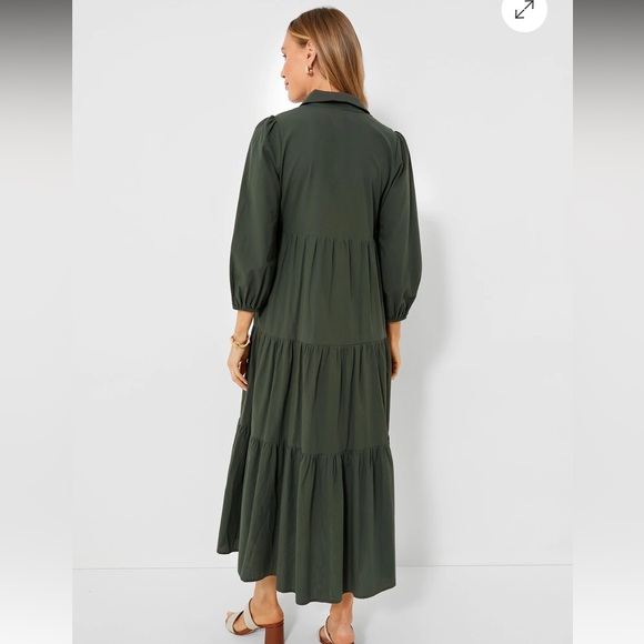 NWT Tuckernuck Pomander Place Sedona Sage Mabel Maxi Dress, Small - Picture 3 of 4